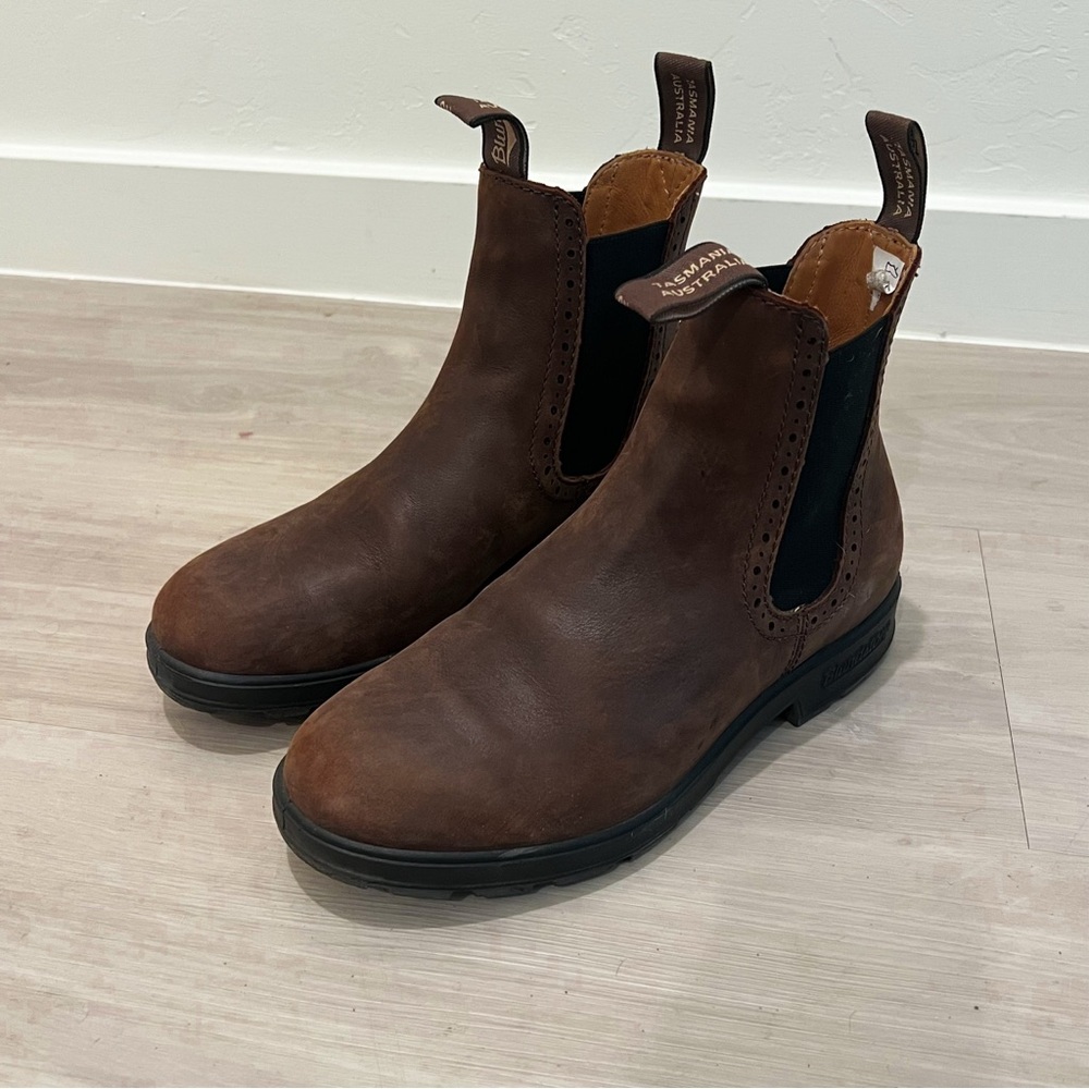 Blundstone High Top Boots - antique brown size blundstone UK size 5